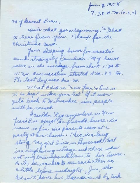 First scan page from January 8, 1959