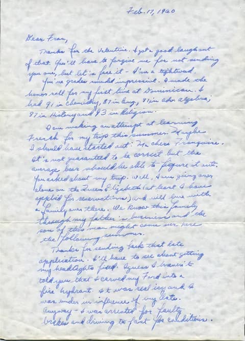 First scan page from February 17, 1960