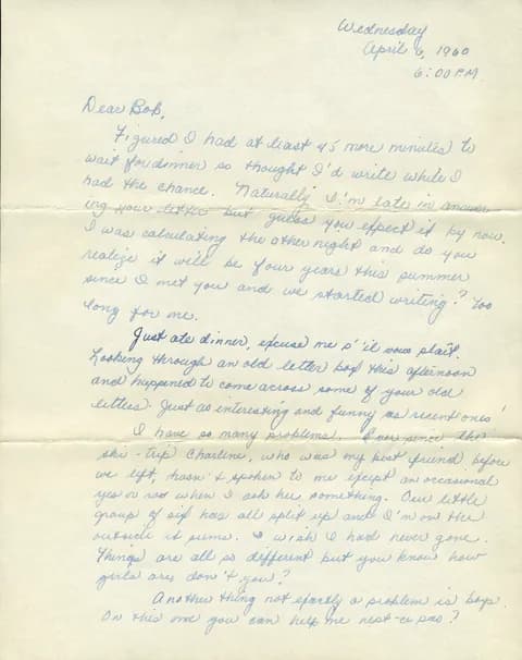 First scan page from April 6, 1960