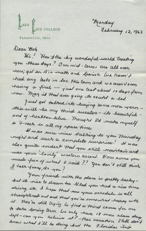 First scan page from February 12, 1962