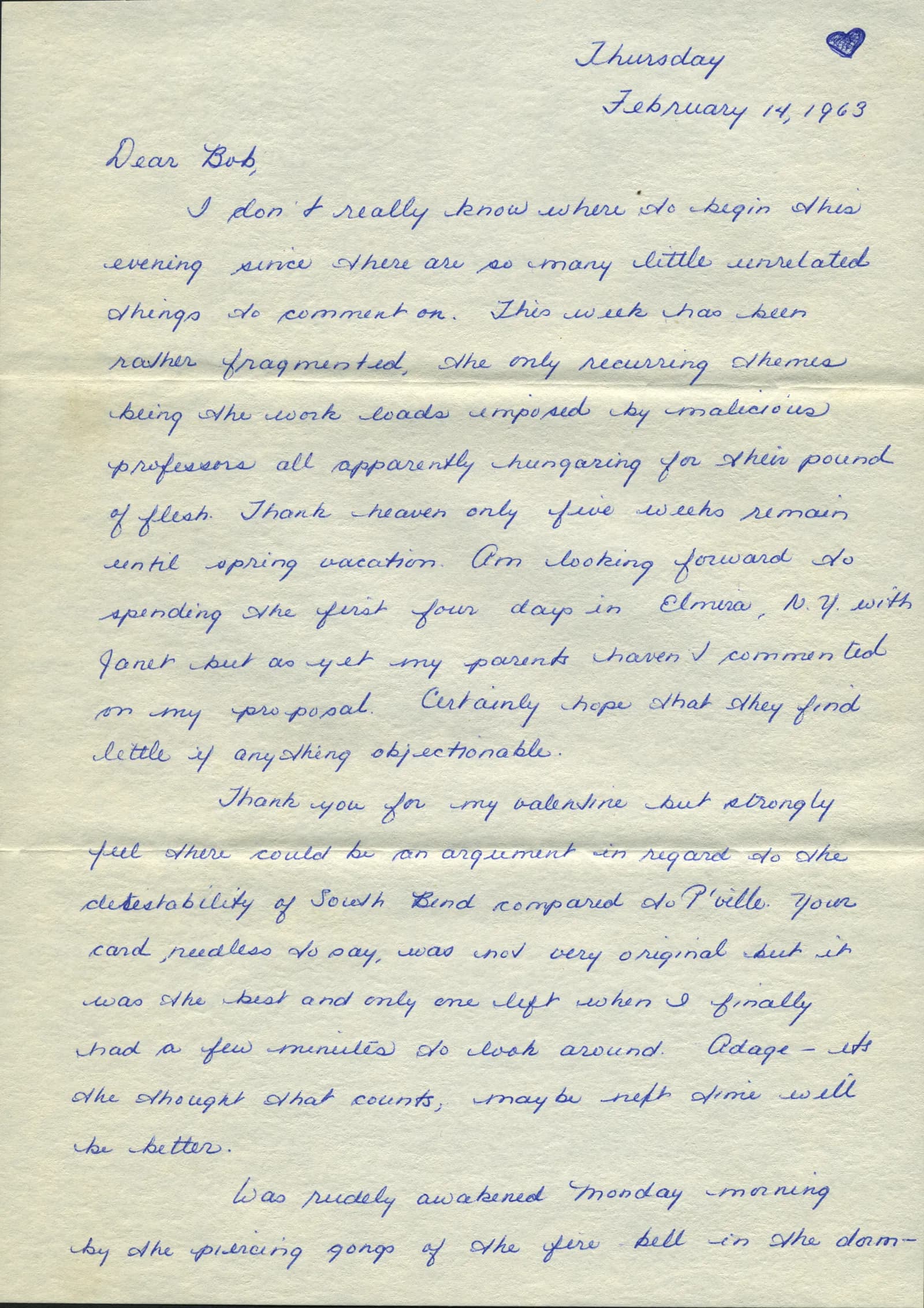 First scan page from 1963-02-14