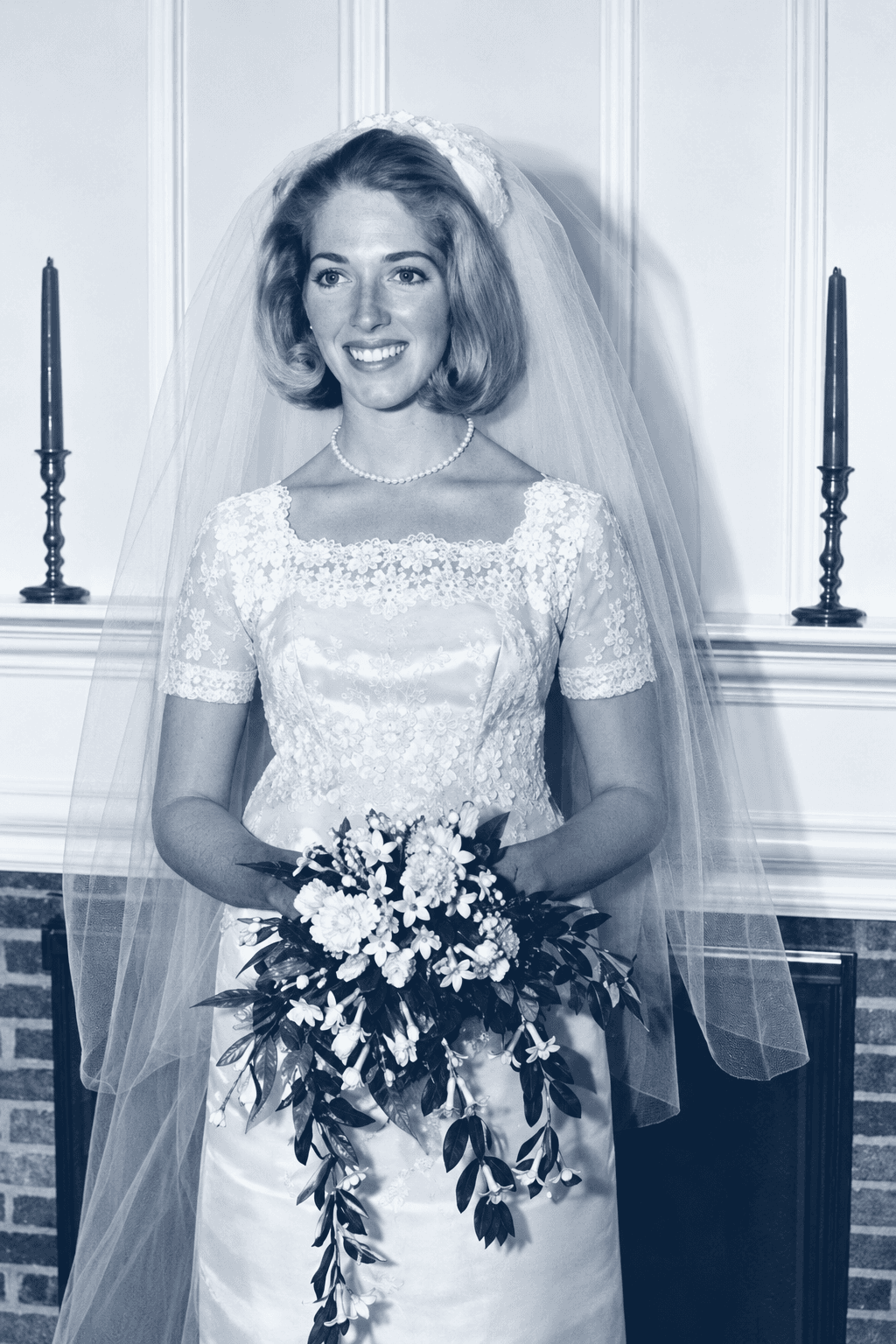 Fran Zielsdorf on her wedding day in 1965